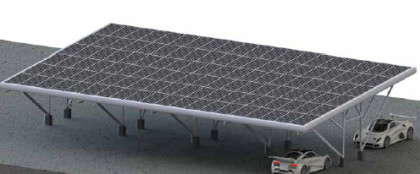 Waterproof Solar Carport